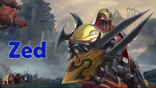 Wild Rift Closed Beta: Zed (Assassin) Gameplay