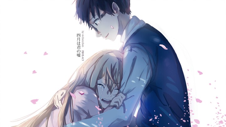 I liked you for ten years, but spent the whole April weaving a lie that I don't love you......[ Your Lie in April ]