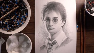 Draw Harry Potter With Chopsticks - Part 4