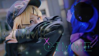 【鬼鬼onioni】Gimme×Gimme 18岁的成年作/鏡音リン・初音ミクcosplay（葱橘向）