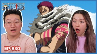 KATAKURI'S INSANE POWER! | One Piece Episode 830 Couples Reaction & Discussion