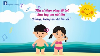 BÀI HÁT 5 NGÓN TAY XINH | Dạy bé bảo vệ mình khỏi xâm hại tình dục