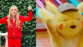 Tập thể dục cho Pikachu với Kathryn, nữ anh hùng của "Thám tử Pikachu"!