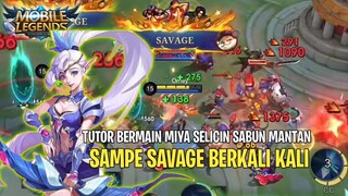 GAMEPLAY MIYA FULL DAMAGE EASY SAVAGE BERKALI KALI