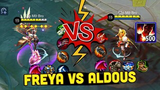 MLBB | ALDOUS 500 STACK VS FREYA: AI SẼ THẮNG?! (WHO WILL WIN?) | Tốp Mỡ Gaming