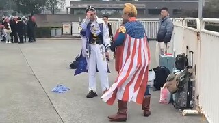 成都世界线漫展之神里绫人大战祖国人