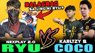 RYU BINALAGBAG SI COCO AT KARLTZY? | NXP RYU vs. COCO & KARLTZY in RANK ~ MOBILE LEGENDS