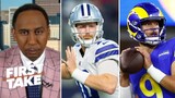 FIRST TAKE | Will Cooper Rush stay undefeated as Cowboys QB1? - Stephen A. breaks down NFL Week 5