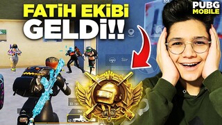 MAÇIMA FATİH LİGİ EKİBİ GELDİ! HEPSİNİ VURDUM😎 - PUBG MOBİLE