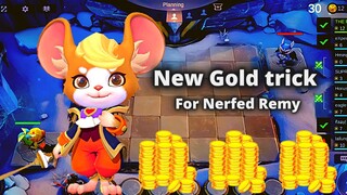 NEW GOLD TRICK FOR REMY SKILL 3 | HOW TO USE REMY 3RD SKILL AFTER NERF | MAGIC CHESS BEST SYNERGY