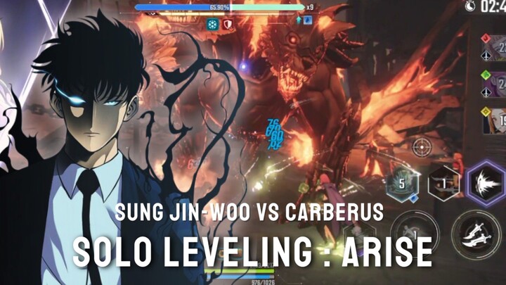 Sung Jin-Woo vs Monster Carberus! - Solo Leveling Season 2