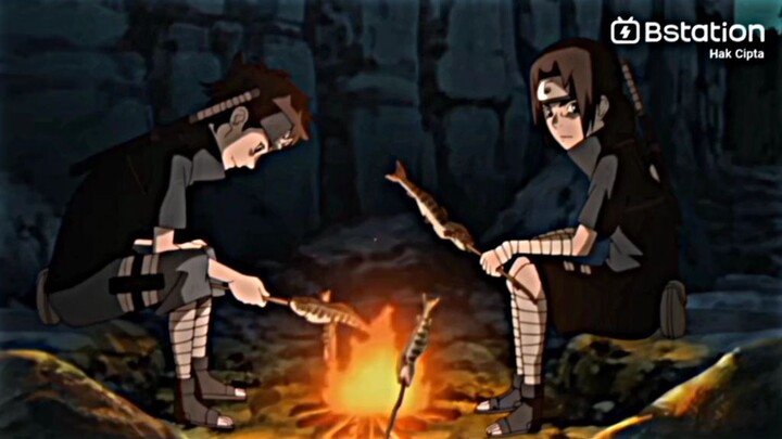 Moment terkahir itachi & shisui