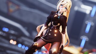 [MMD]Bianca Menari Mengenakan Seragam Hitam|<Honkai Impact 3>