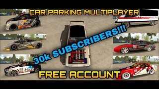 Free Account | Car Parking Multiplayer New Update | 30k SUBS