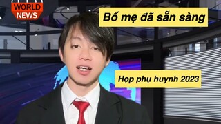 Tin nóng: sắp họp phụ huynh 2023