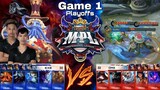 Bane Faramis Strategy?! Exe vs Omega [Game 1 Bo5] | (FILIPINO) MPL-PH S7 Playoffs Day 3