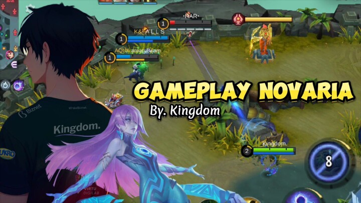 DAMAGENYA GA NGOTAK | HIGHLIGHT GAMEPLAY NOVARIA BY KINGDOM | MLBB