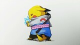Drawing Pikachu Cosplay Sasuke, Vẽ Pisuke