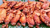 ปีกไก่ทอดน้ำปลา แจกสูตรหมักและวิธีทำง่ายๆ กรอบหอมอร่อยมาก/ Thai style fried chicken / ครัวแม่โบ
