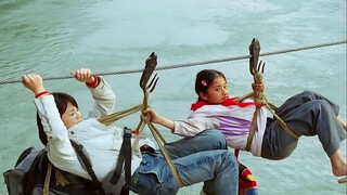 Small Boy, Big Secret! Crossing a Deadly River with a Rope, Without Telling Mom and Sis!
