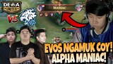 EVOS ANAVEL NGAMUKK LANGSUNG MANIAC !! ALPHANYA GAADA OBAT !! EVOS VS DEWA MATCH 2 - MPL S13