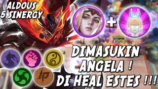 HYPER ALDOUS 5 SINERGY DI MASUKIN ANGELA DI HEAL ESTES  ! KELAR UDAH !!!