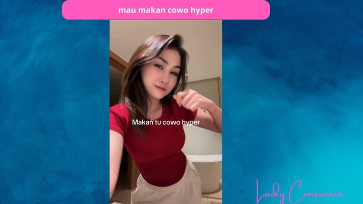 Mau makan Cowo Hyper