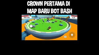 CROWN PERTAMA DI MAP BARU BOT BASH STUMBLE GUYS V 0.41 #shorts