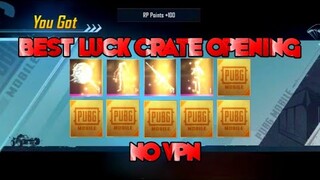 PUBG KR Best day to open crate 🔥 Best luck crate opening today PUBG Mobile Korea