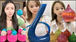 Thánh Ăn Đá Ăn Đá Lạnh Màu Sắc Hình Dạng Bất Thường Thú Vị - ASMR Ice Crunchy Eating sound#160