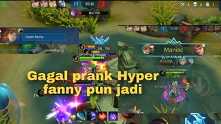 Hyper Fanny terkuat di planet mars|| Mobile Legends