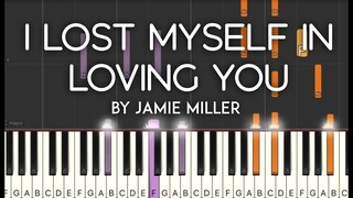 I Lost Myself in Loving You by Jamie Miller piano tutorial | lyrics | free sheet music(Snowdrop OST)