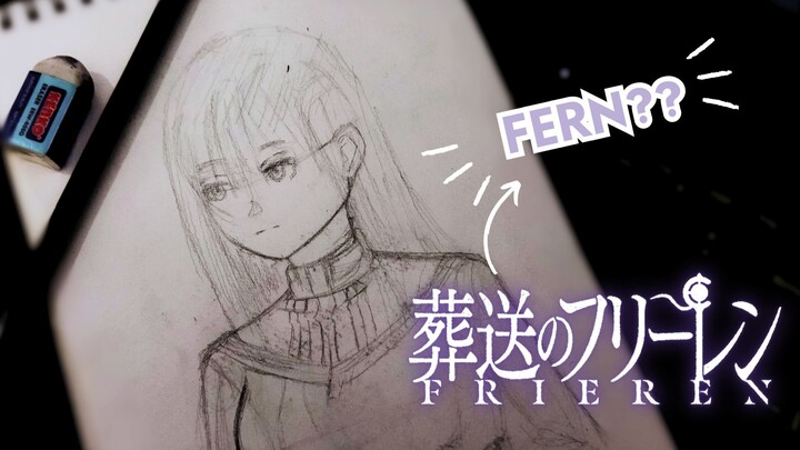 [Drawing] FERN JADI COOL?? | Sousou No Frieren「 葬送のフリーレン」