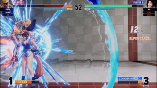 KOF15　チャンピオン　不知火舞　キレッキレの陽炎の舞２１Hitコンボ