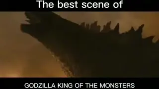 coldest scene.  movie name: GODZILA KING OF THE MONSTERS