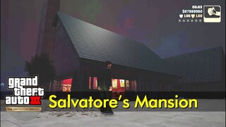 Salvatore Leone's Mansion AT NIGHT (aka Salvatore's Gentlemen's Club) | GTA III Definitive Edition