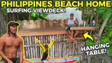 PHILIPPINES BEACH LAND BUILDING - Bamboo Wooden Surf Viewdeck! (Cateel, Davao)