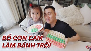 Bé Cam nặn bánh trôi | Gia Đình Cam Cam Vlog 88