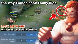 CARA HOOK FRANCO KENA TERUS AUTO AIM GINI CARANYA! | MOBILE LEGENDS