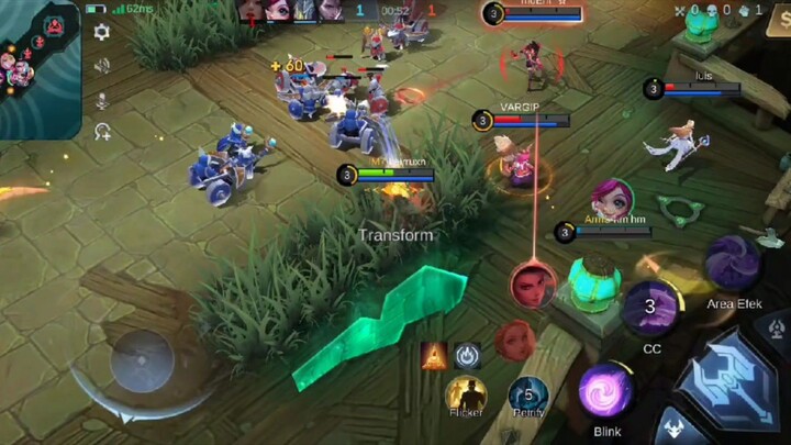 main brawl pake alice, awalnya masih kurang paham cara pake nya