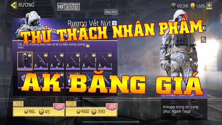 Thử Thách Nhân Phẩm Với Rương AK Băng Giá | Huy Call Of Duty