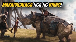 Ng Totorohin Na Ng Rhino Ang Babae, Nakilala Siya Nito At Huminto Para Maglambing Sa Kanya...