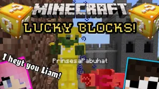 LUCKY BLOCKS with Liam! | Minecraft Pocket Edition | PART #1