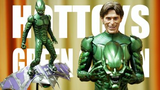 Space Killer + Perfect Head Sculpture [HOTTOYS] Green Goblin Unboxing Sharing