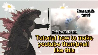 Tutorial how to make a youtube thumbnail using dc2