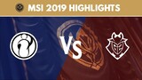 MSI 2019 Highlights: IG vs G2 | Invictus Gaming vs G2 Esports