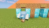 Game|Minecraft: Can I Fit Through the Gap at 01 Pixels Wide?