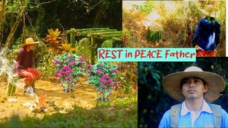 Constructing a Mini Memorial Park in the Farm:Honoring My Father (HEARTBREAKING) (Episode 1)