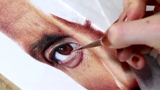 [Drawing] Realistic Hand-drawn Dwayne Johnson | Heather Rooney