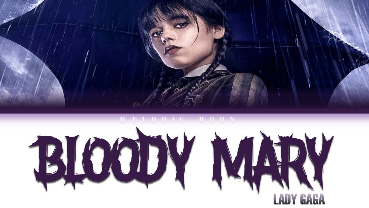 Wednesday Addams // Lady Gaga - Blood Mary (Sped Up) (Tradução